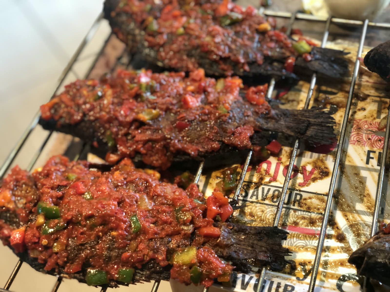BETA JOLLOF Peppered Fish